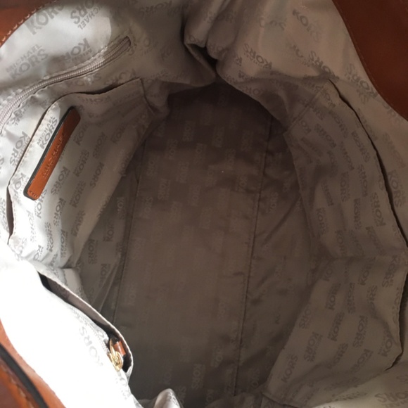 Michael Kors Blue and brown shoulder bag/purse - Picture 4 of 6